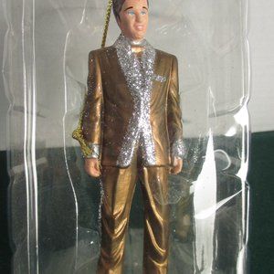 Elvis Presley Ornament/Kurt S. Adler/Gold Lame Suit/New in Box
